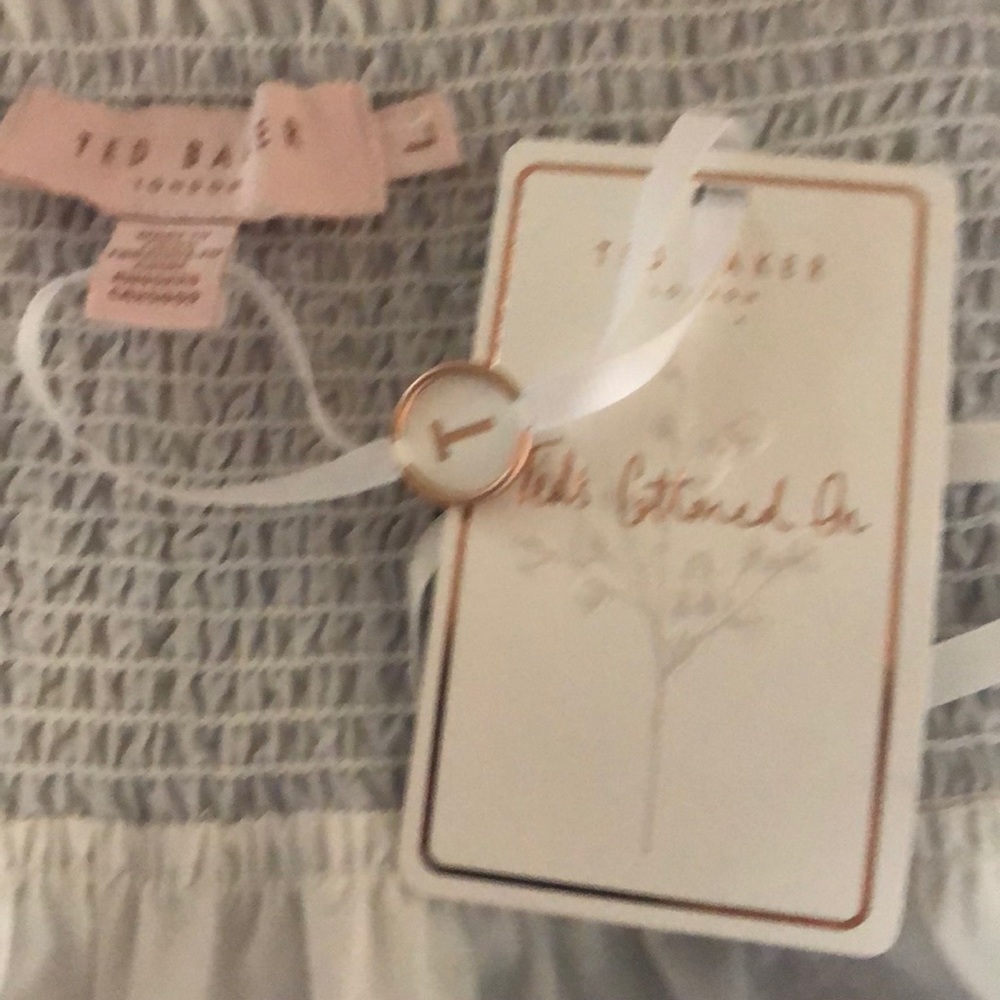🔥NWT🔥Ted Baker Ayssee swimsuit cover up sz L - Picture 6 of 8